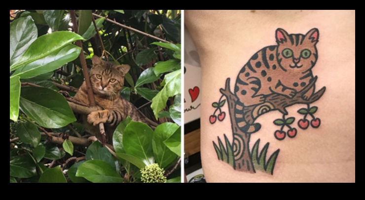 סיפורי פרווה: חשיפת סיפורי קעקוע בעלי חיים