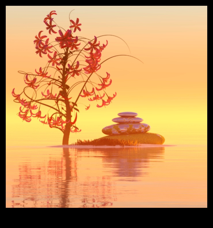 רגוע בין כאוס: טיפוח בריאות נפשית עם מדיטציה יומית