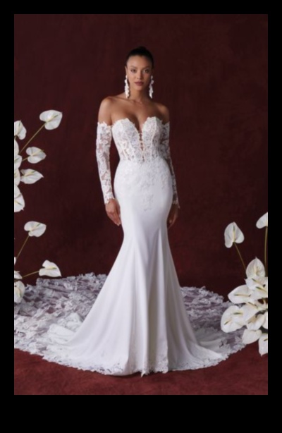 צלליות חלקות: אופנת כלות מודרנית יפהפייה