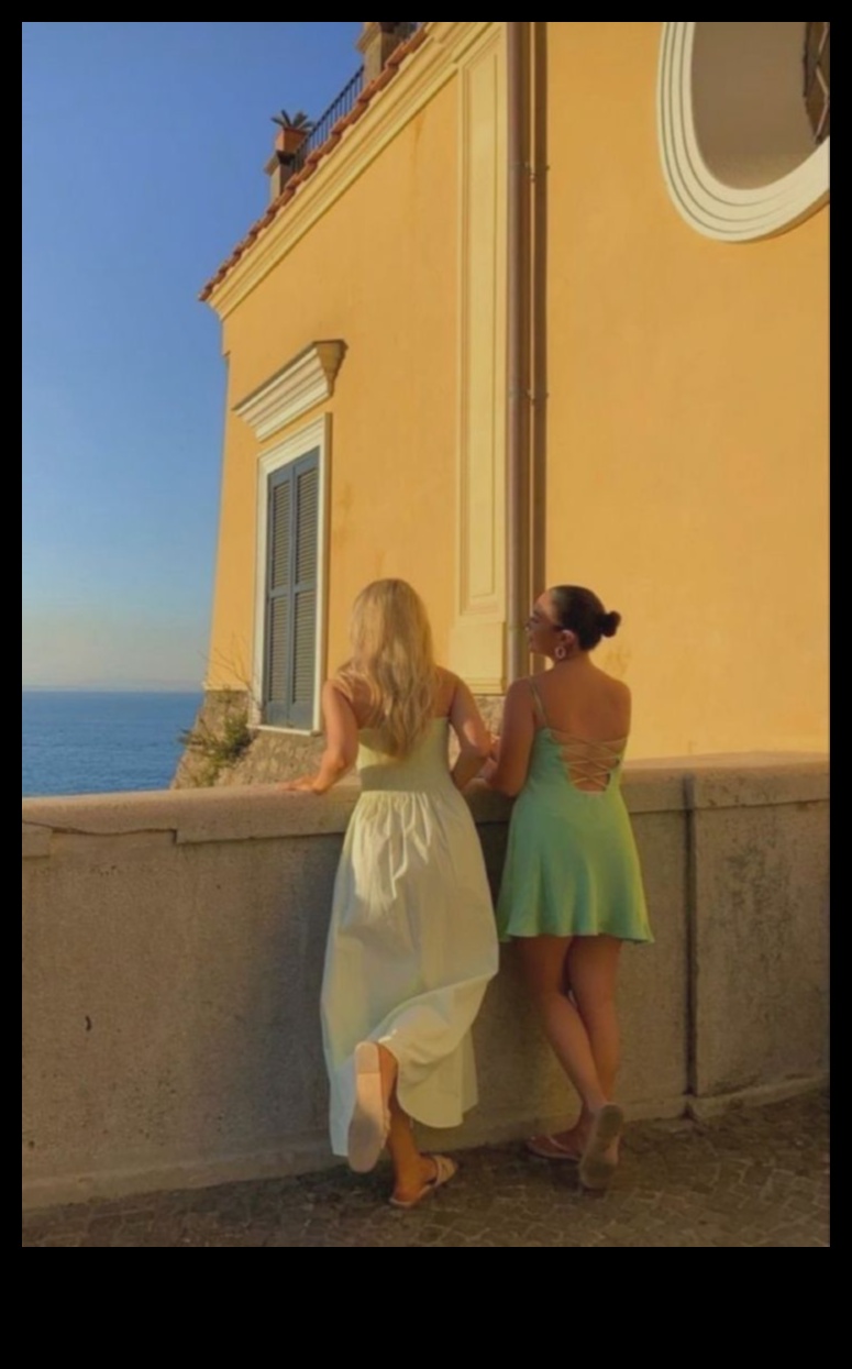 שקיעה שלווה: תלבושות קיץ שלווה לטיולי ערב