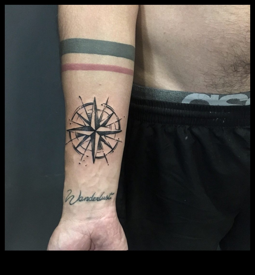 מראות סודיים: אומנות נחשפה בעיצובי קעקוע יד מוסתרים