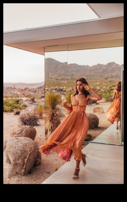 שקיעה שלווה: תלבושות קיץ שלווה לטיולי ערב